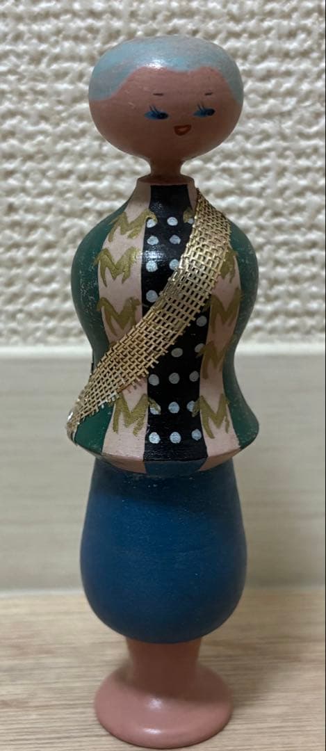Western-style Creative Kokeshi Doll Ornament