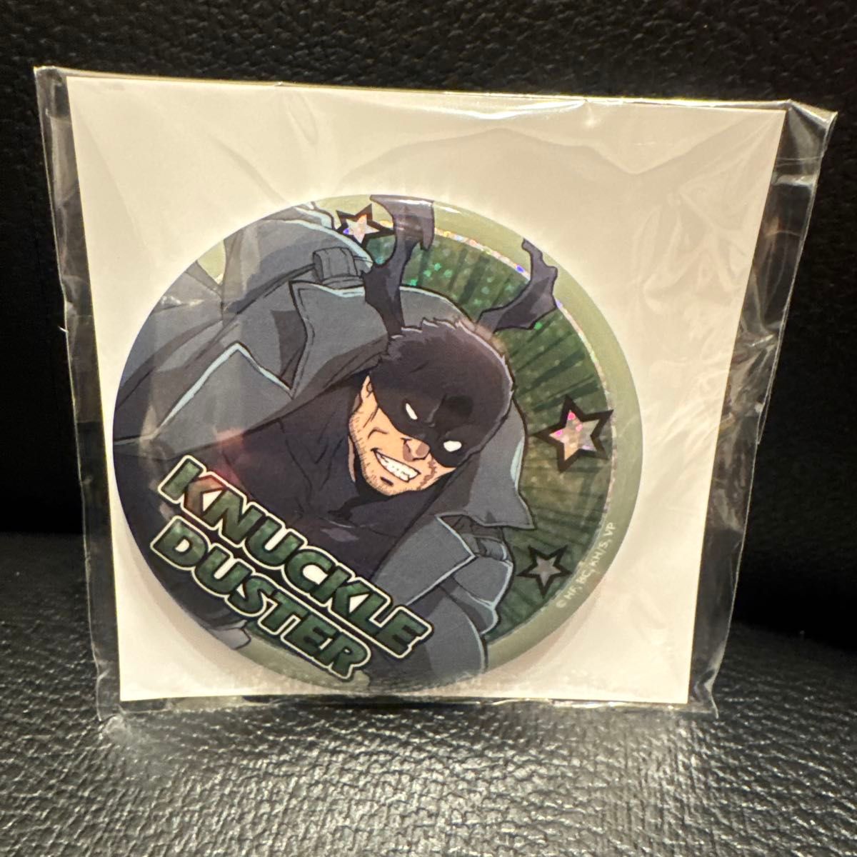 My Hero Academia: HiroAkA Knuckle Duster Vigilante Holographic Can Badge