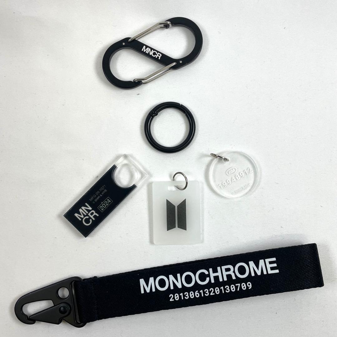 BTS MONOCHROME弹出DIY钥匙环南俊
