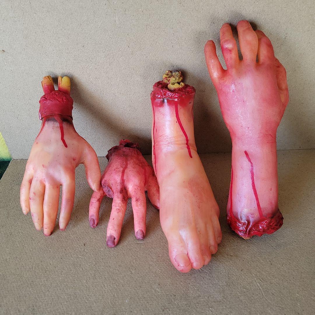 Scary Doll Custom Doll Hand Parts Blood Gel