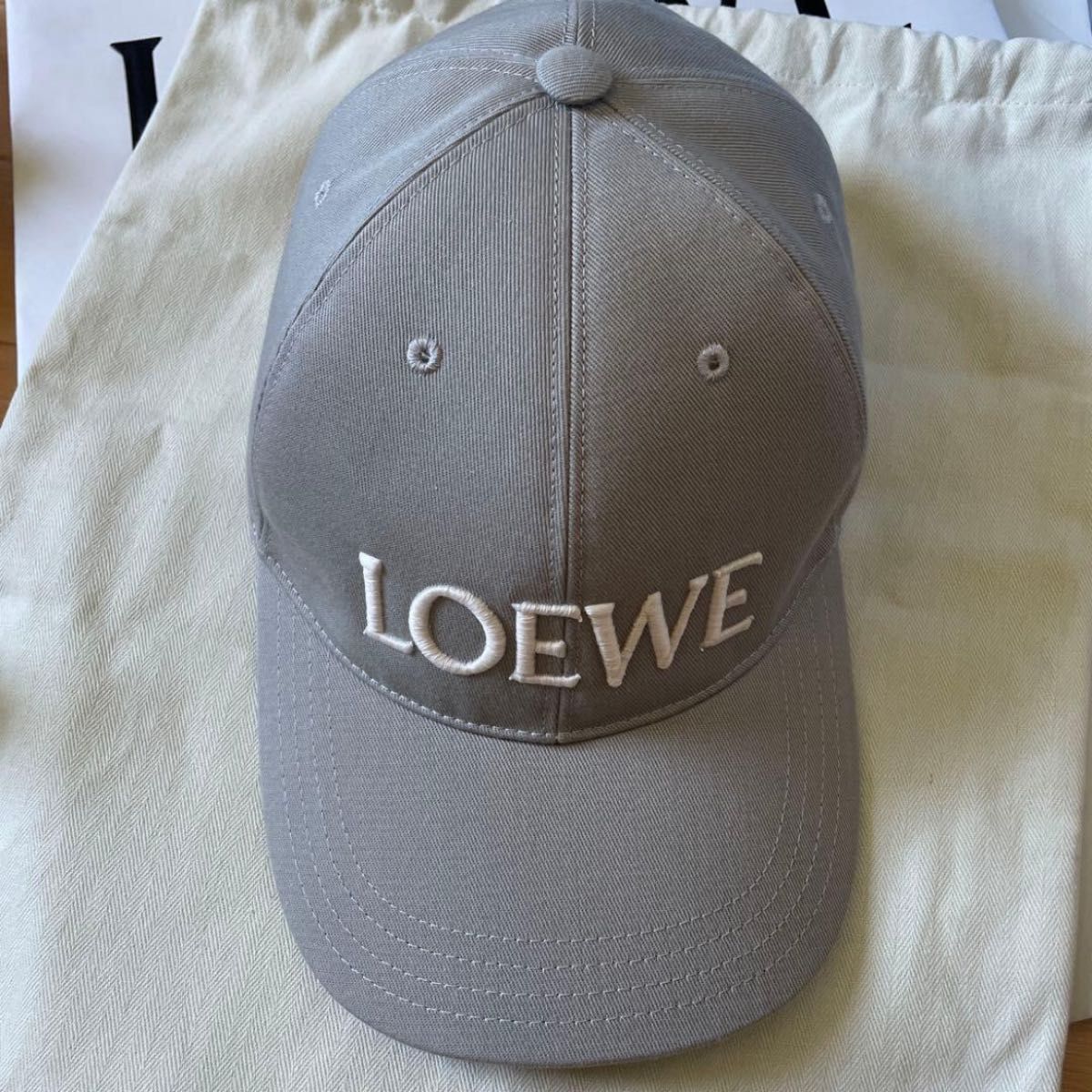 LOEWE 罗意威 帽子 M号 棒球帽 灰色 即刻购买欢迎