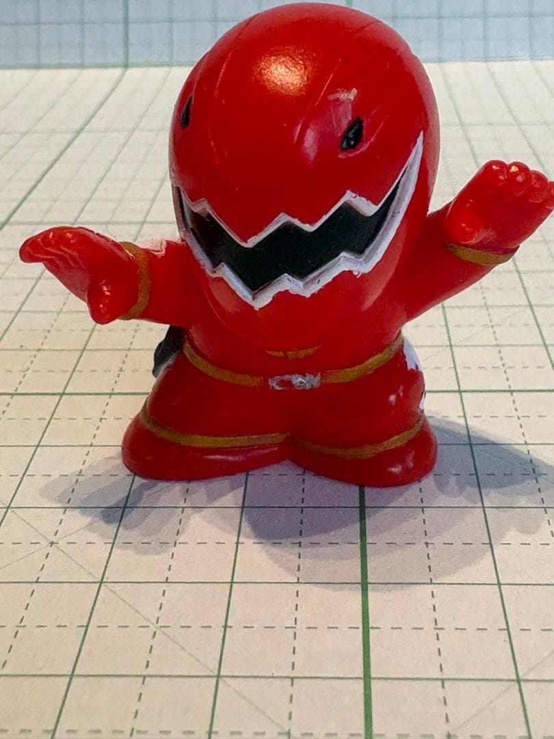 Bakuryu Sentai Abaranger Soft Vinyl Figure Abared Finger Puppet