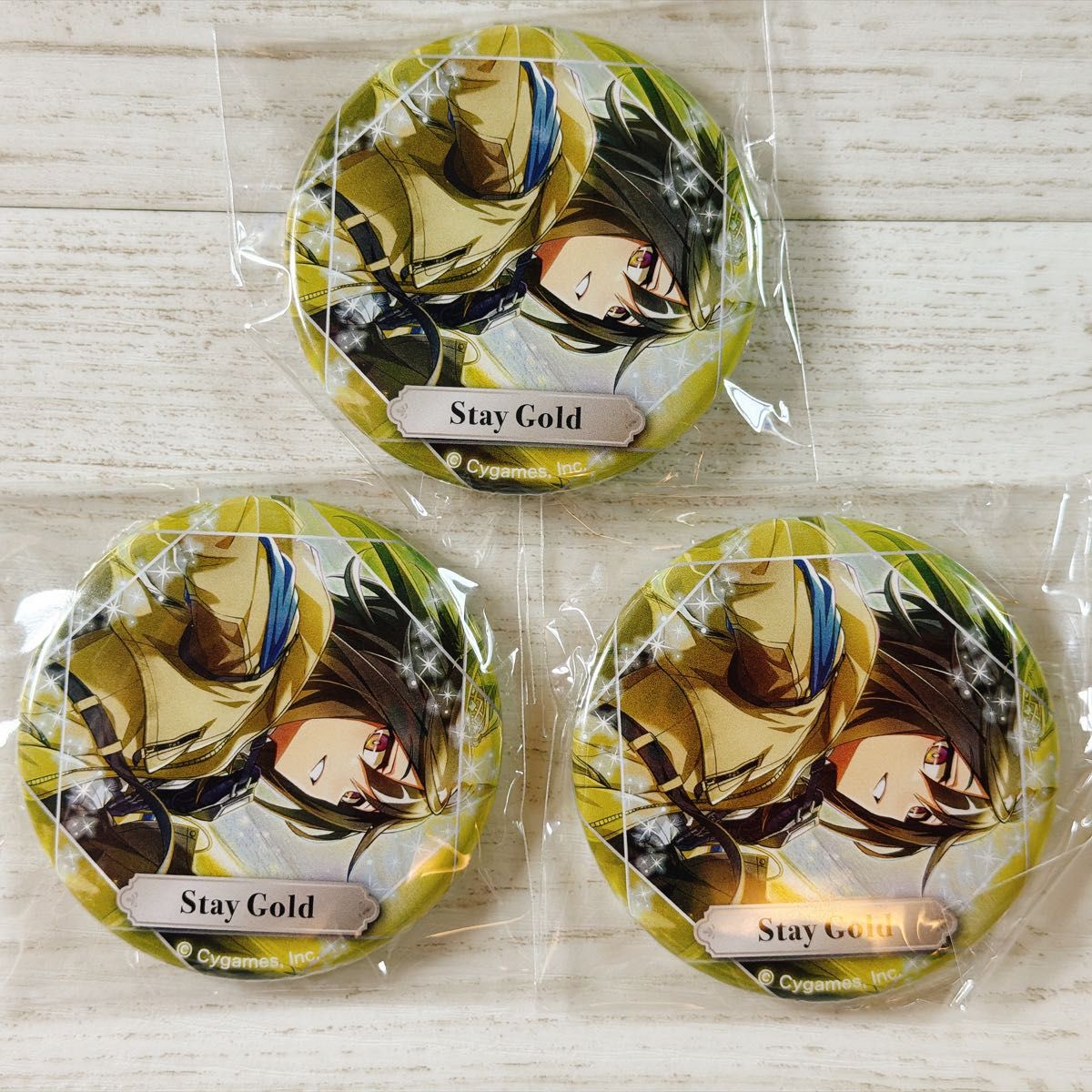 赛马娘 美丽赛马 CAN徽章 “Stay Gold” 罐装徽章