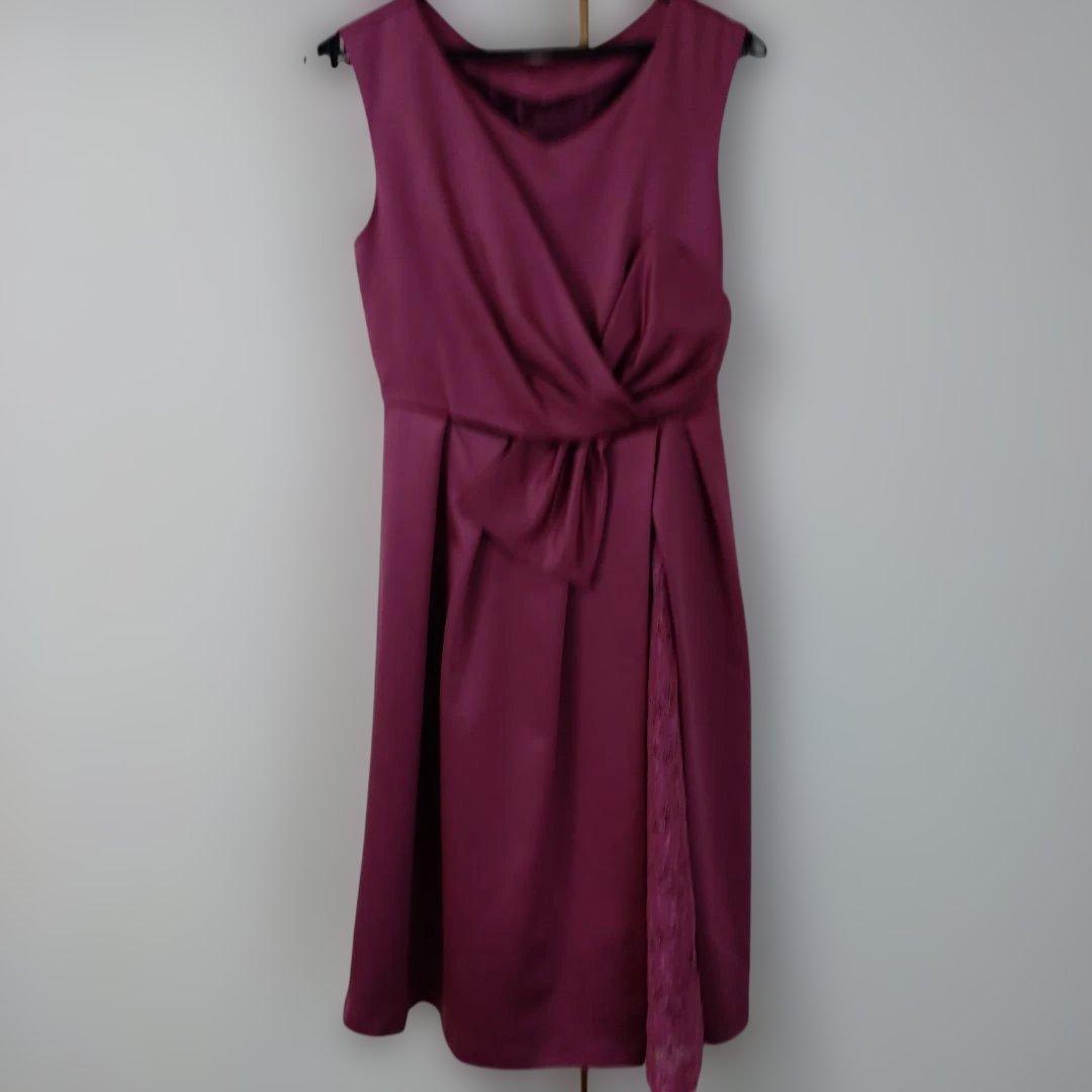 axes femme 派对连衣裙 酒红色 M