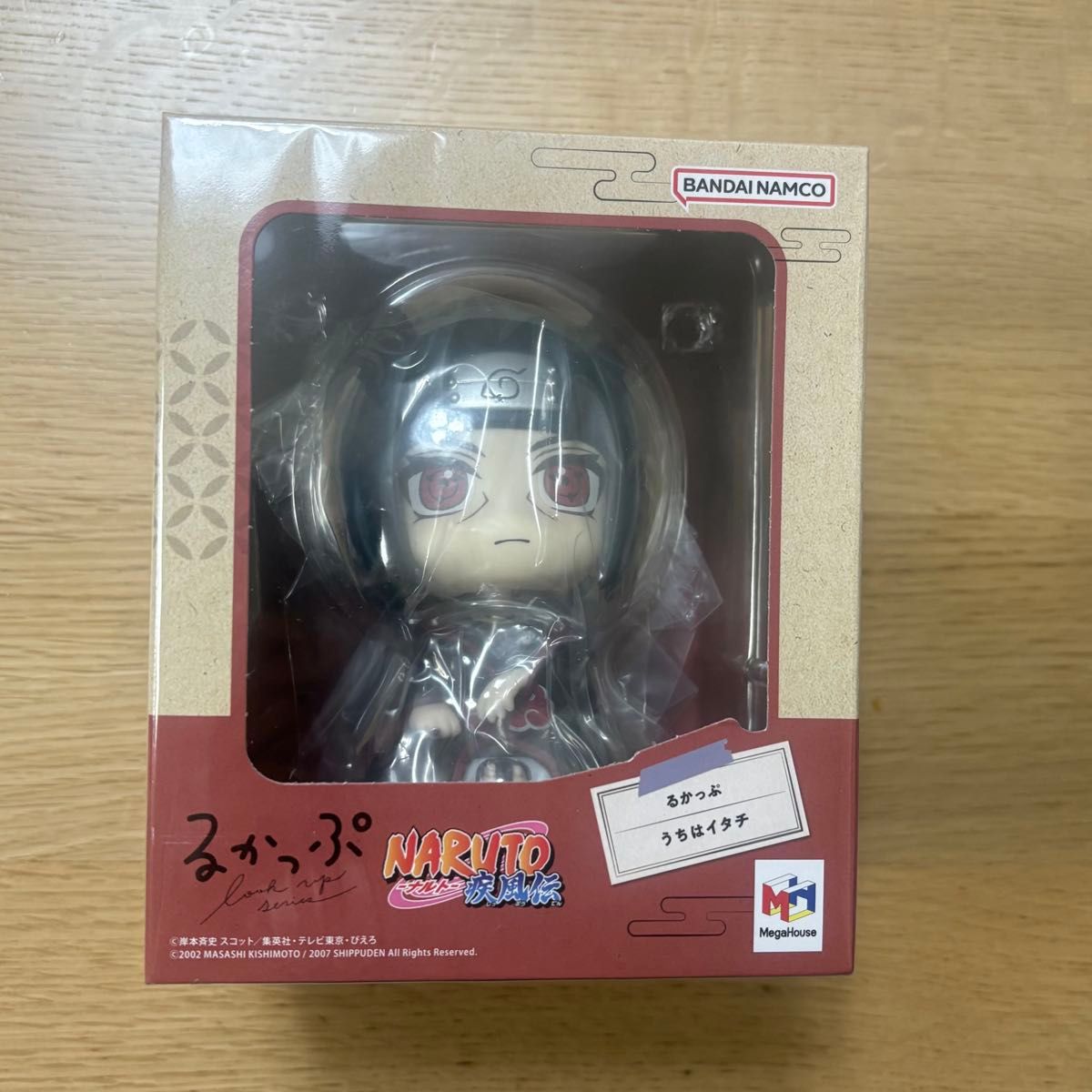 バンダイナムコ　るかっぷ　NARUTO うちはイタチ フィギュア