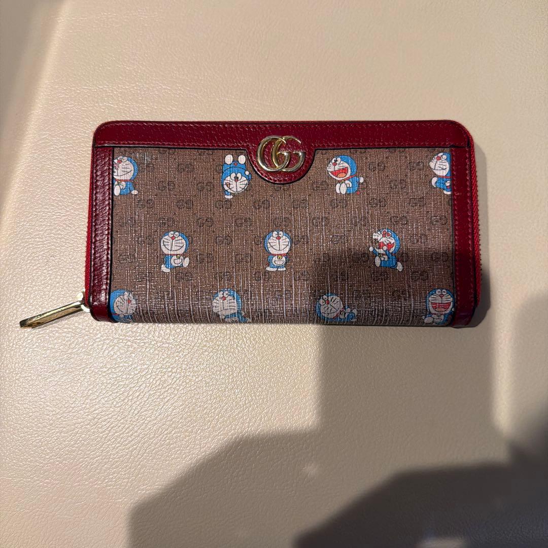 GUCCI哆啦a梦长钱包
