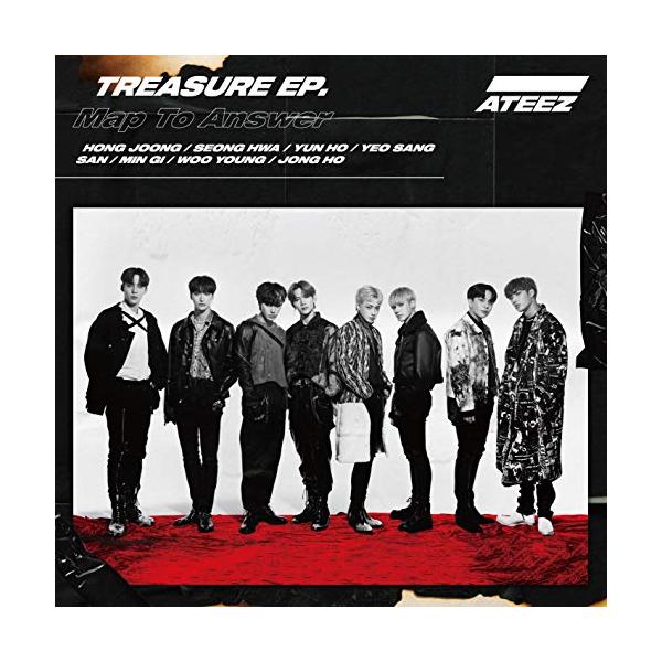 CD/ATEEZ/TREASURE EP. Map To Answer (CD DVD) (Type-A) [P-Up