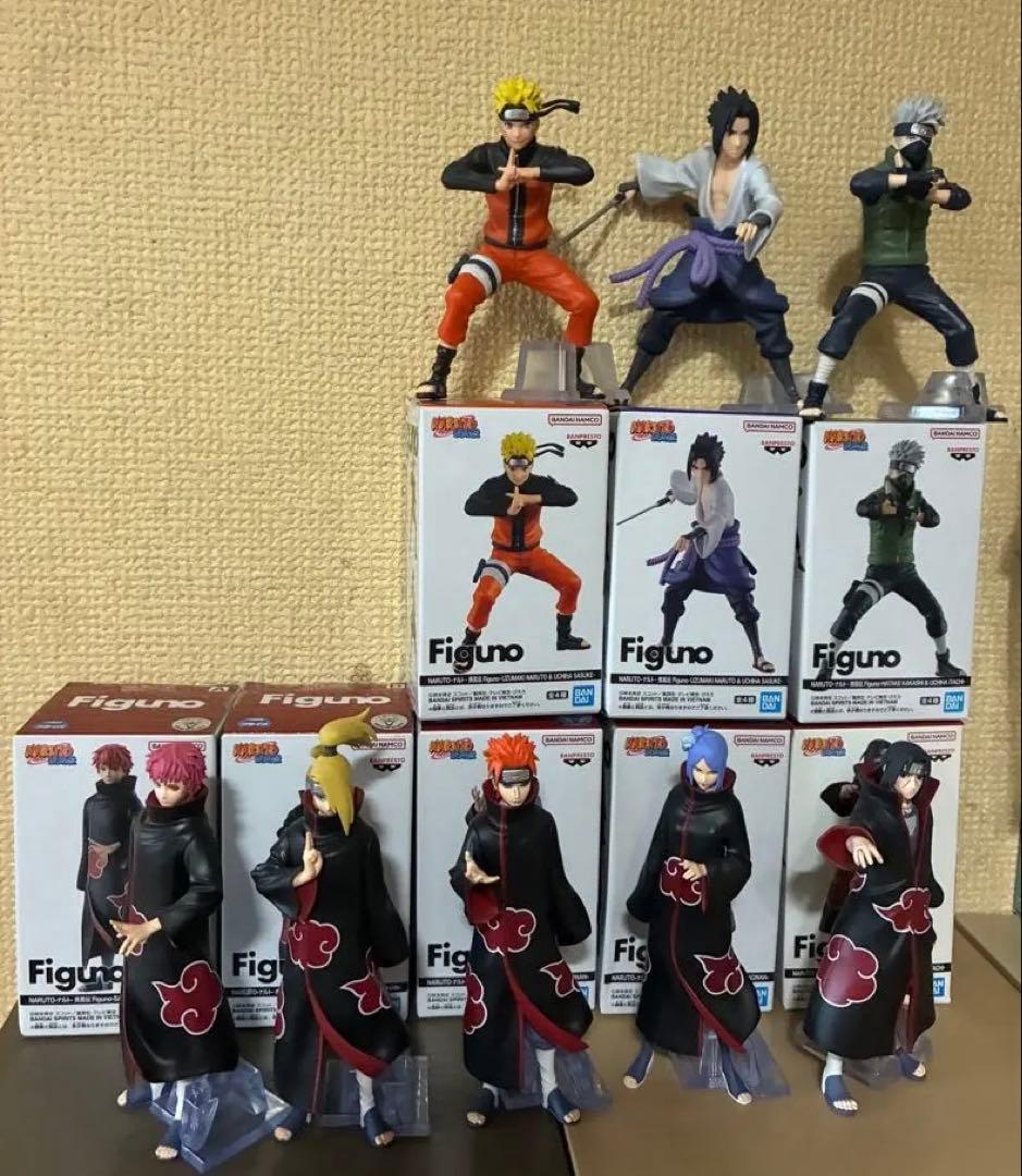 ナルト naruto 暁 figuno 8体セット