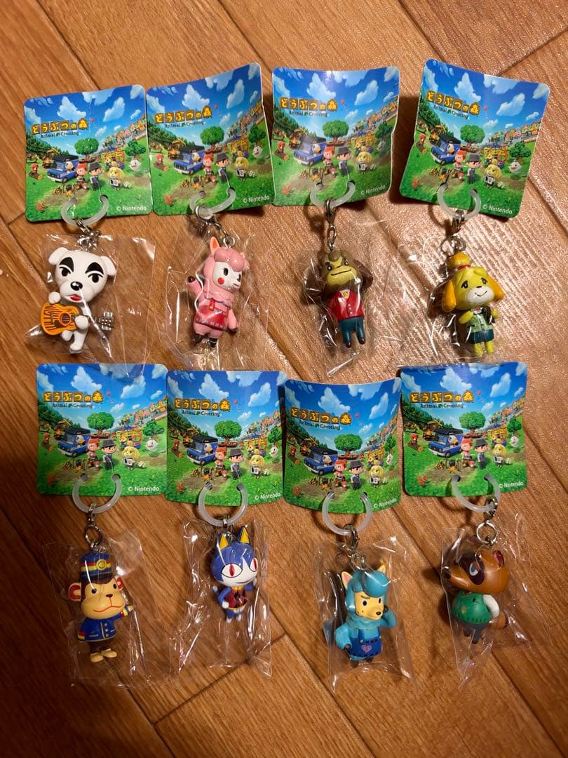 Animal Crossing Mascot Figure Mejiro Charm Complete Set