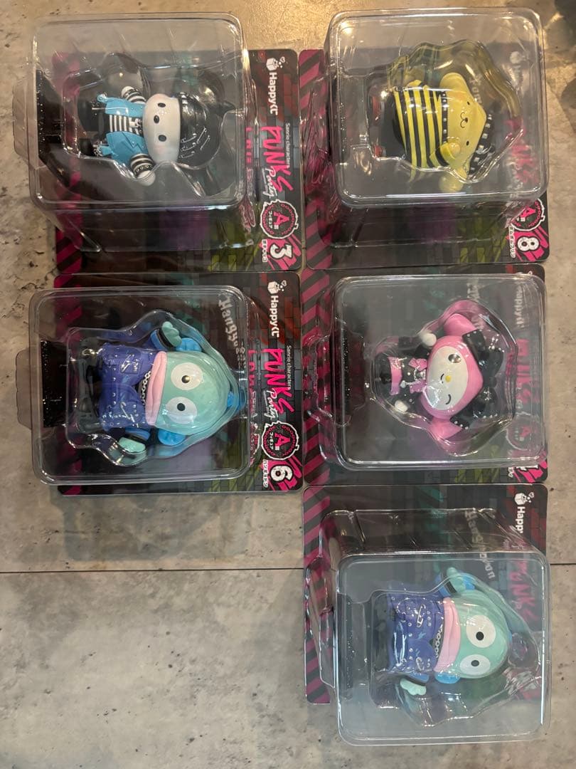 Happy抽奖 Sanrio PUNKS Party A奖 5件