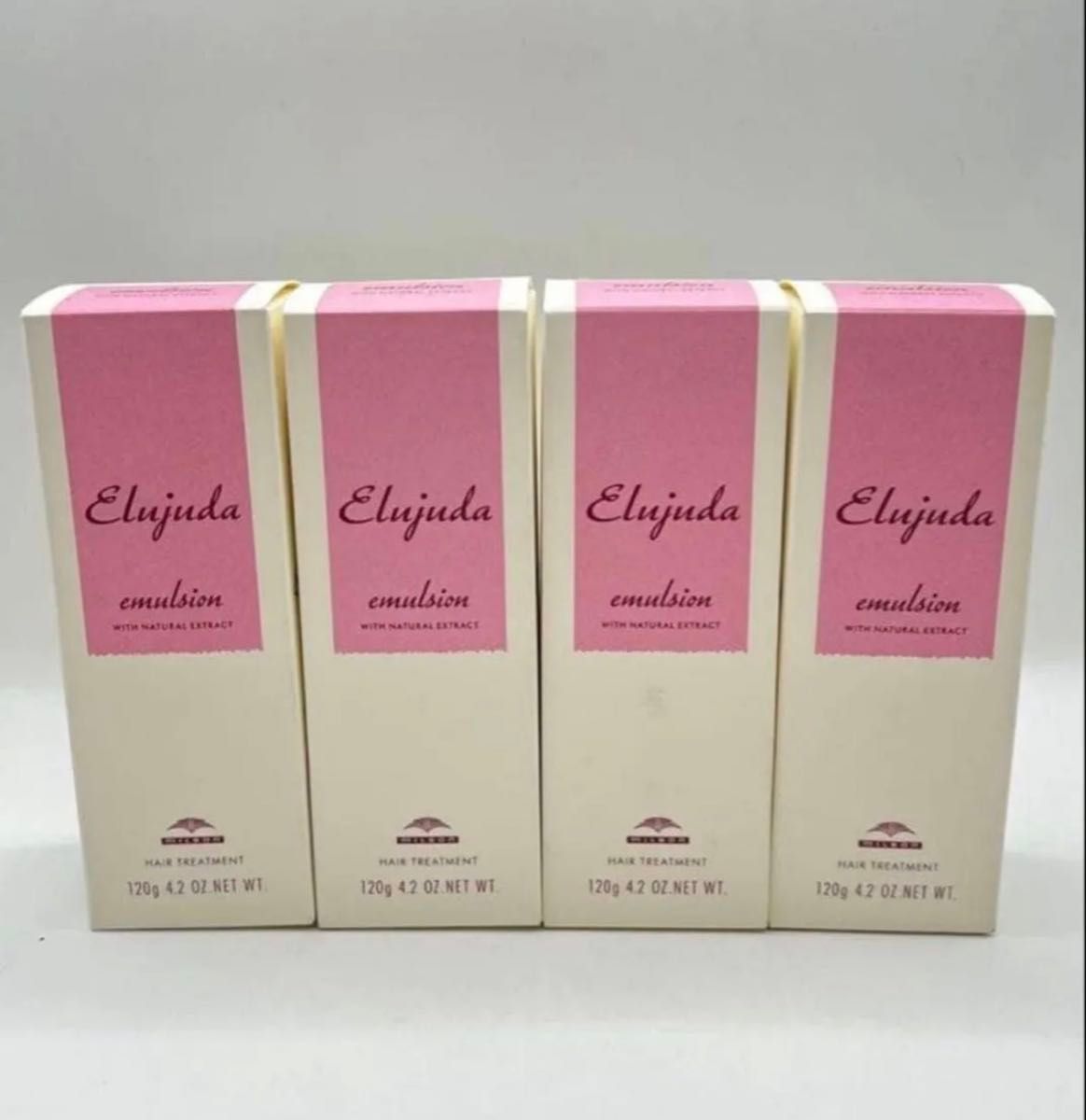 Milbon Elujuda Emulsion 120g 4件套装