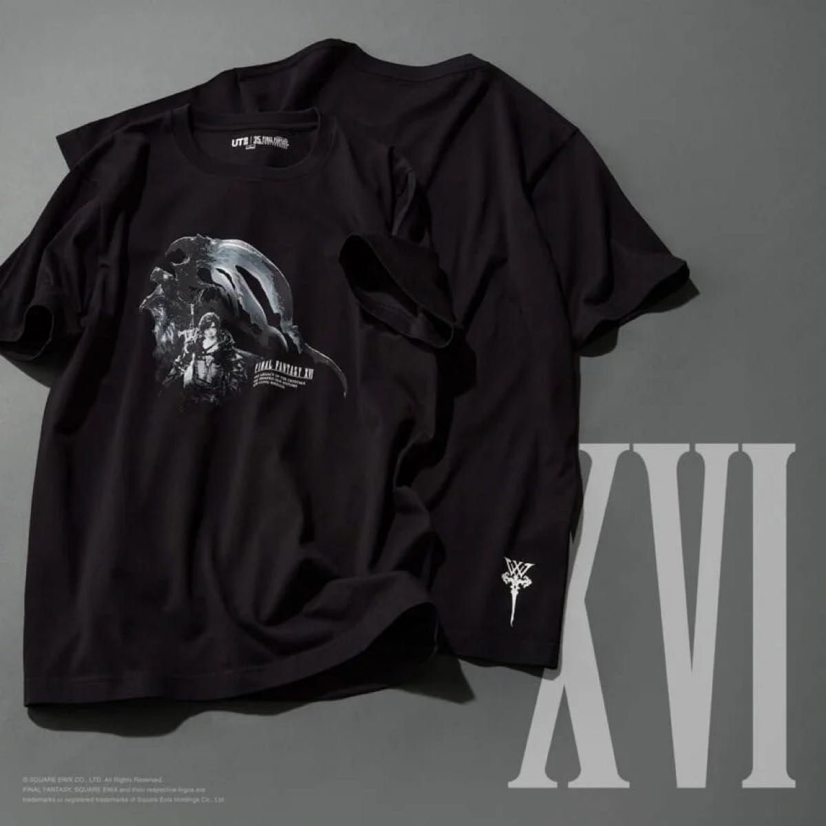【未开封新品】FINAL FANTASY × UNIQLO最终幻想 × 优衣库合作FF16 t恤衫M