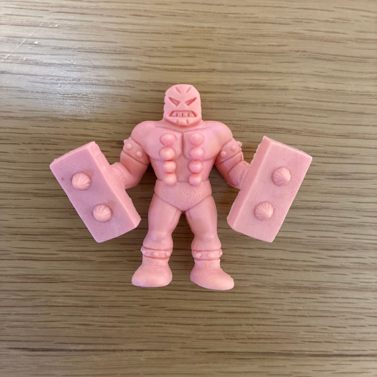 バンダイ キン肉マン キン消し パート12 No.170 ジャンクマン（B）肌色 ペールオレンジ 当時物【複数落札 値引】