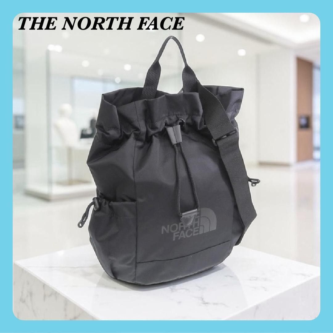 【The North Face Backpacks Women's Bonney Pack Drawstring 2WAY Black THENORTHFACE Shoulder Bag