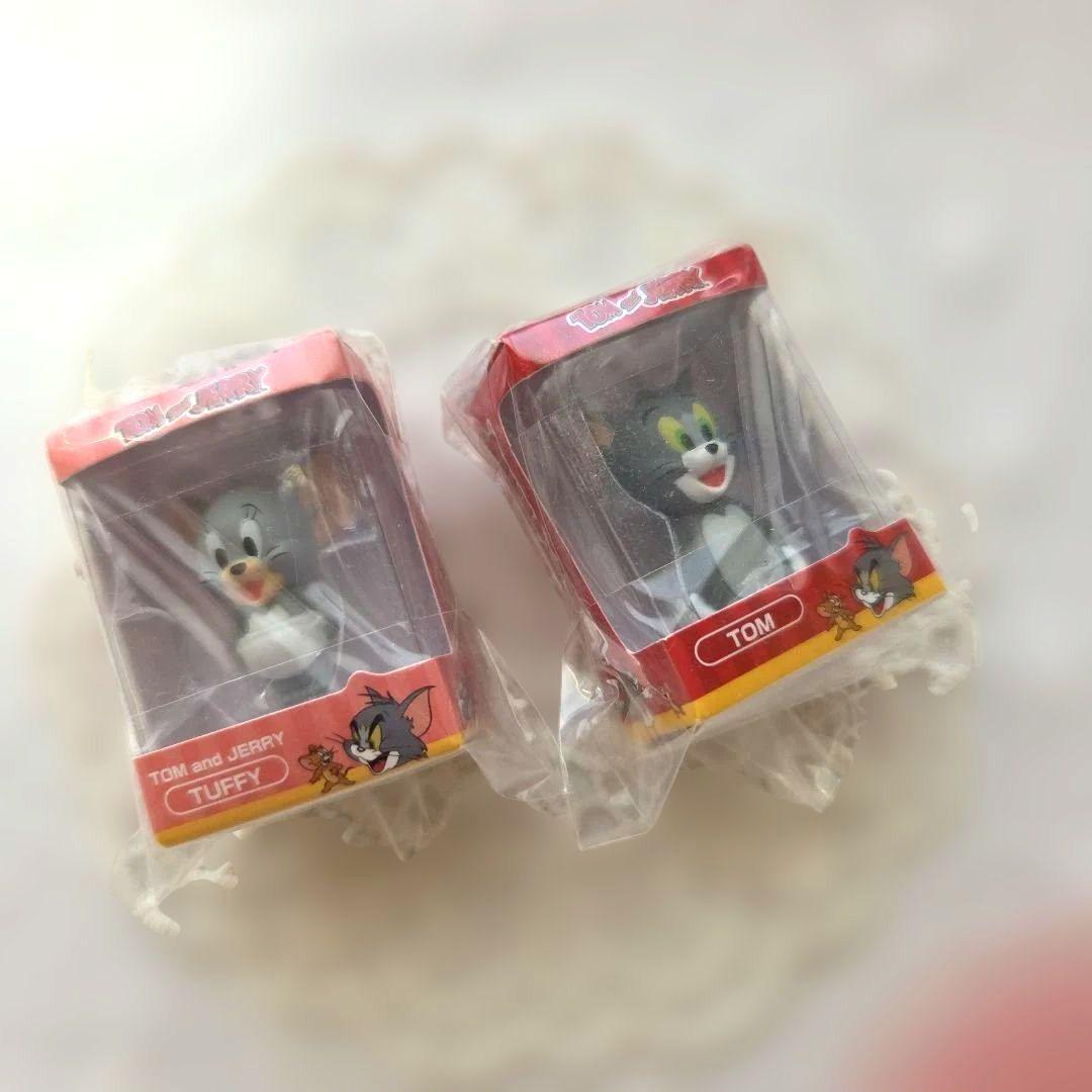 Tom and Jerry Figure 2-Piece Set Gachapon Tom Taffy