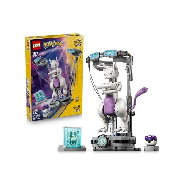 【平行进口】 LEGO 宝可梦 SMART Play: 超梦的实验室大爆发 72163