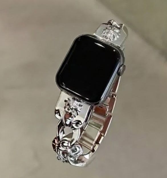Apple Watch表带 苹果手表 克罗姆哈茨风格金属表带 适配42毫米/44毫米/45毫米/49毫米