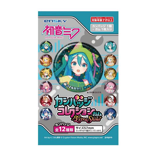 免费送货 ◆ 初音未来徽章收藏口香糖ExtraShine食玩 (1BOX) ensky【12月预约】