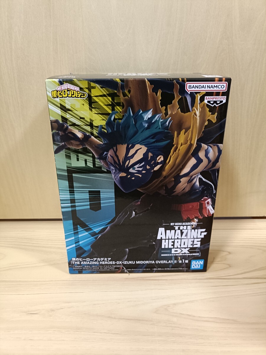 バンプレスト 僕のヒーローアカデミア THE AMAZING HEROES-DX-IZUKU MIDORIYA OVERLAY II 緑谷出久/デク フィギュア