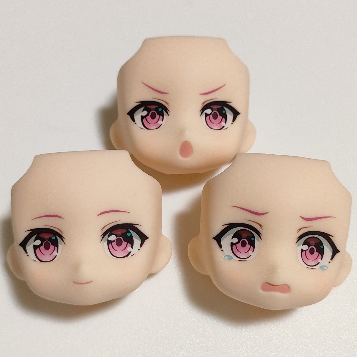 ねんどろいど 2487 ヘブンバーンズレッド 國見タマ　顔パーツ3点セット　フェイスパーツ/表情/女の子
