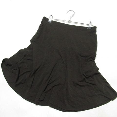 新品 LIZ LISA RizLisa 高腰弹力面料半身裙 黑色 0
