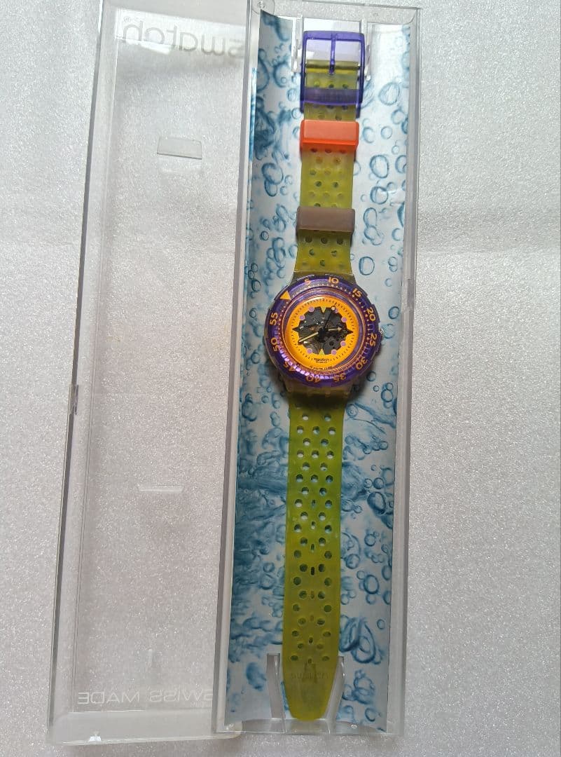 Swatch SCUBA 200 Swatch Scuba Watch, Yellow Tone