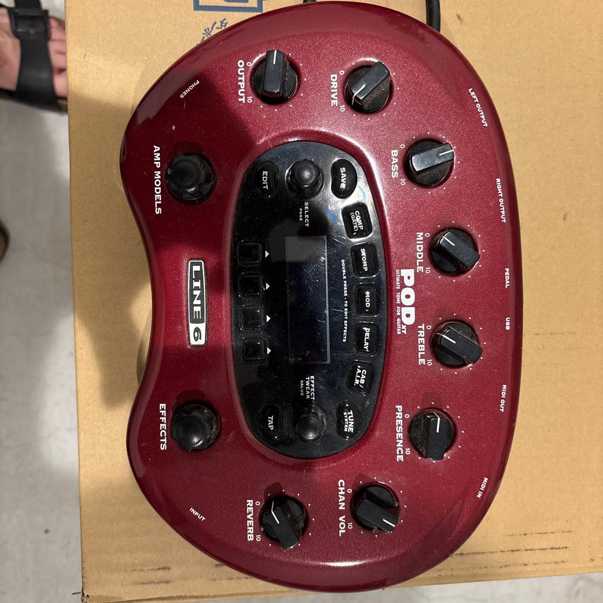 Line6 POD XT 吉他用音箱模拟器 多效果器
