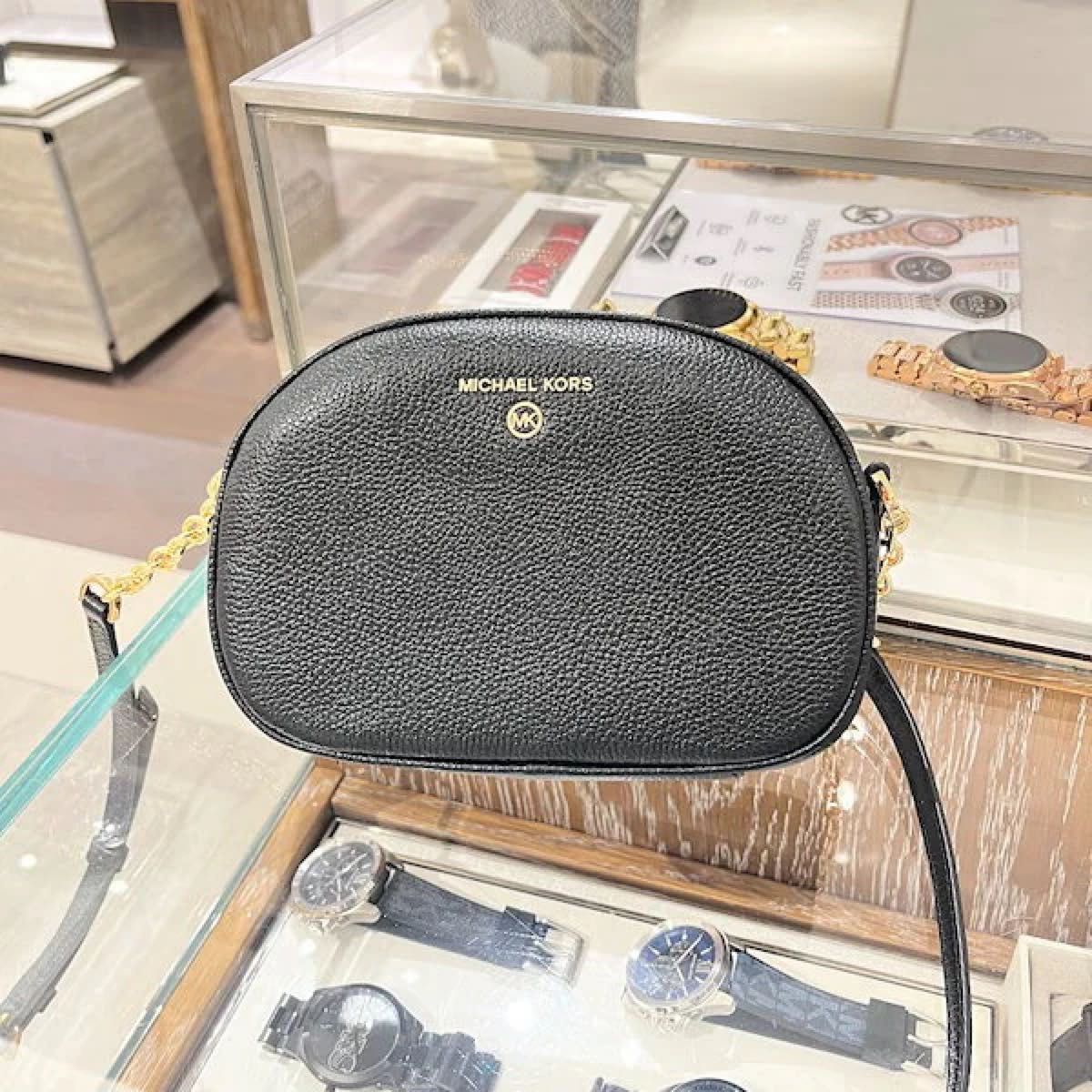 Michael Kors MICHAEL KORS Bag Shoulder Bag 32F2GT9C0L BLACK Mini Bag Women's