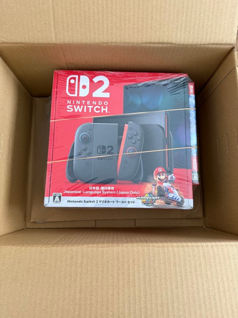 NintendoSwitch2 马里奥赛车世界套装+星之卡比飞天赛车