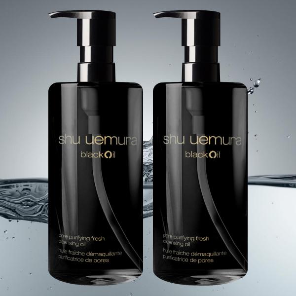 [2-Pack][Domestic Authorized Product] Shu Uemura Black Cleansing Oil 450ml x 2 Bottles shu uemura [Makeup Remover][Free Shipping]
