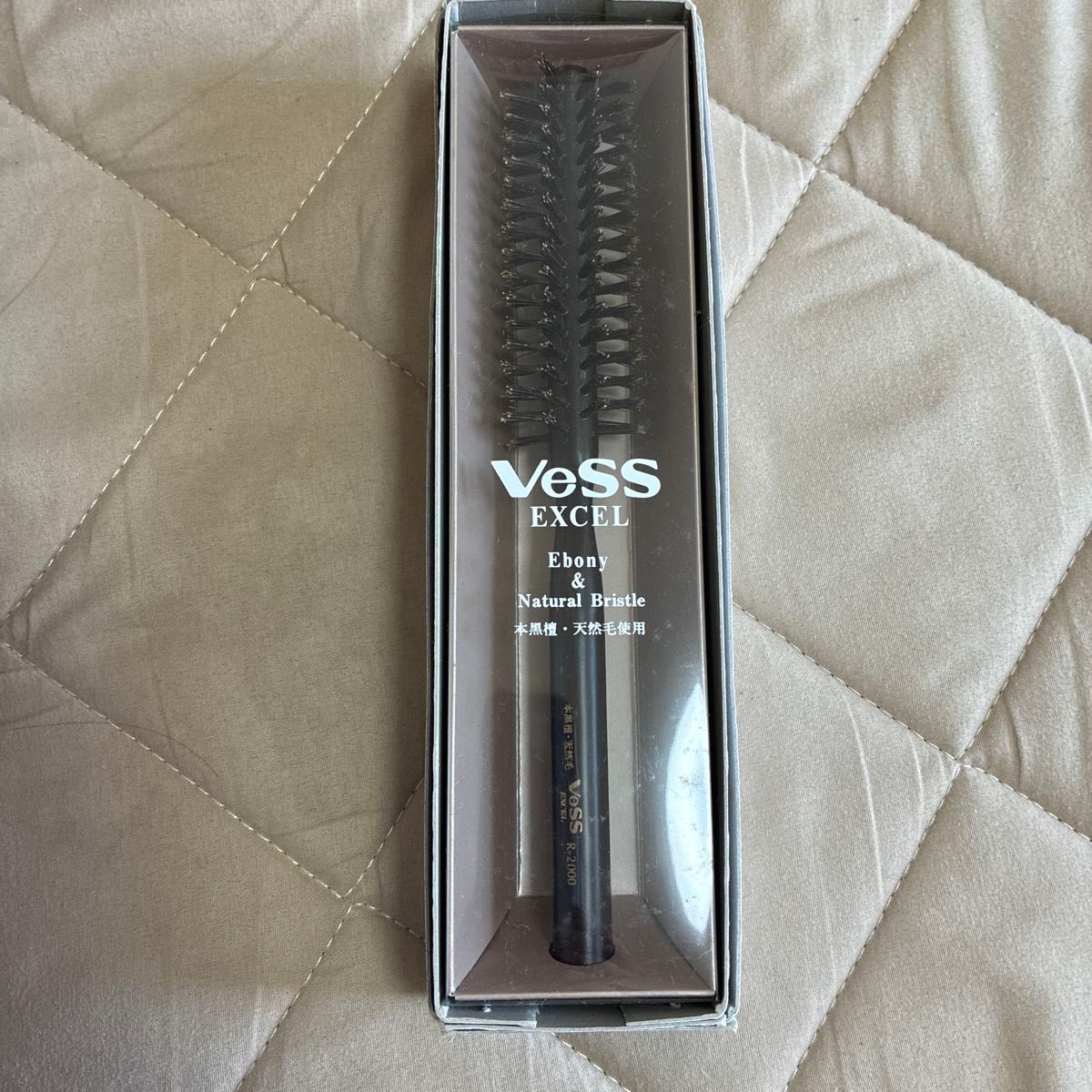 Vess EXCEL R-2000卷刷本黑檀天然毛使用