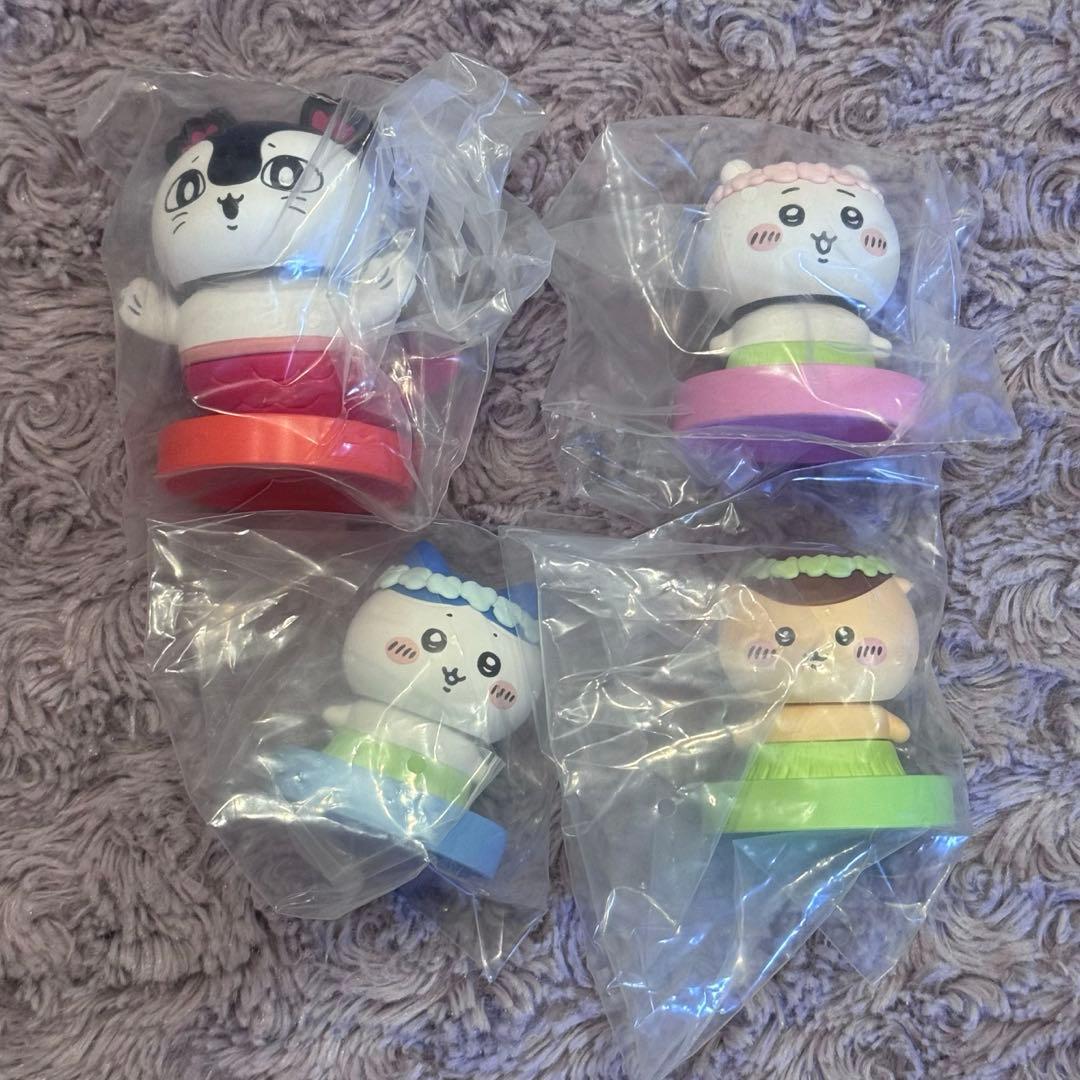 Chiikawa Movie: The Secret of Mermaid Island FuriFuri Head Figure 1 Complete Set