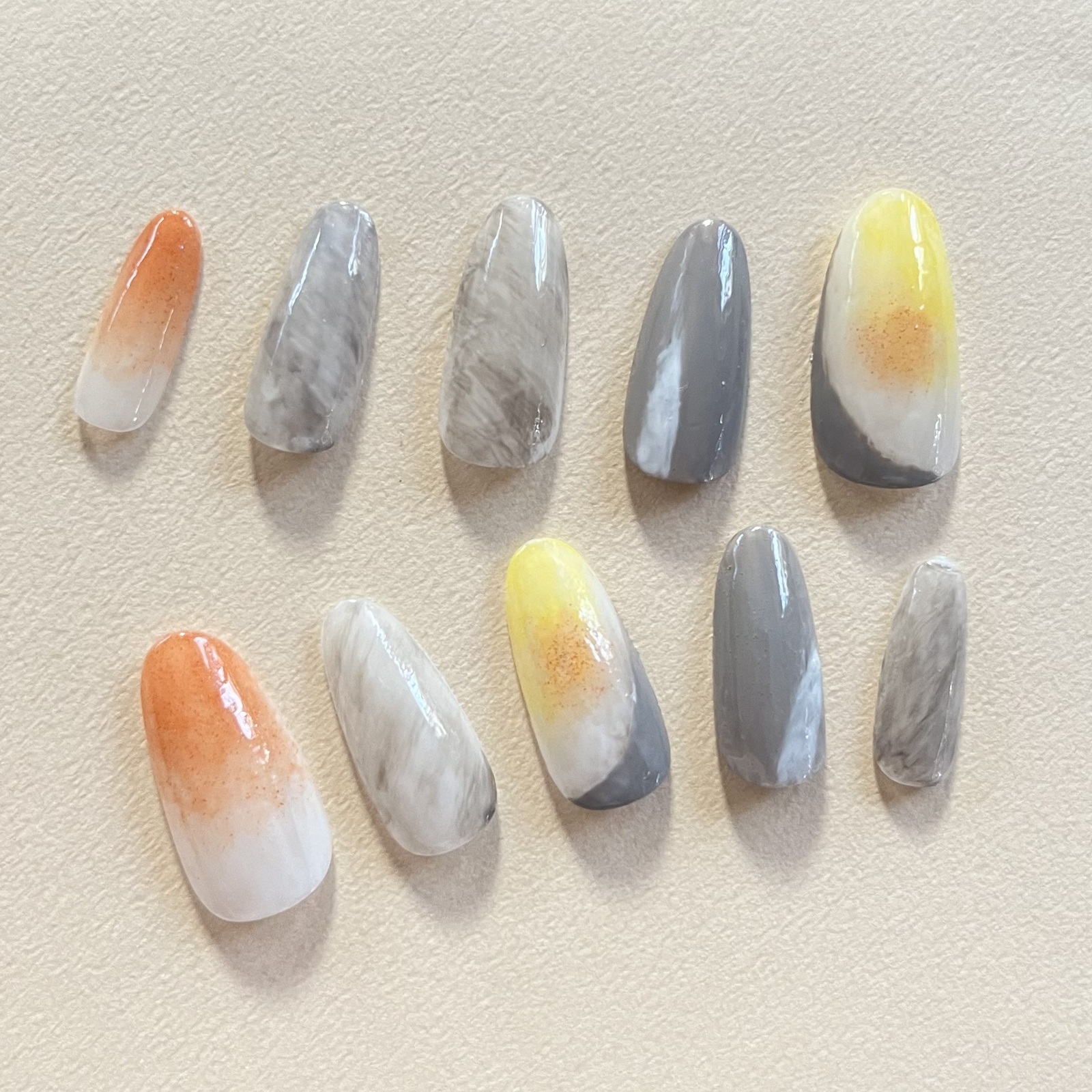 Cockatiel Image Nail Tips, Custom Size, Set of 10
