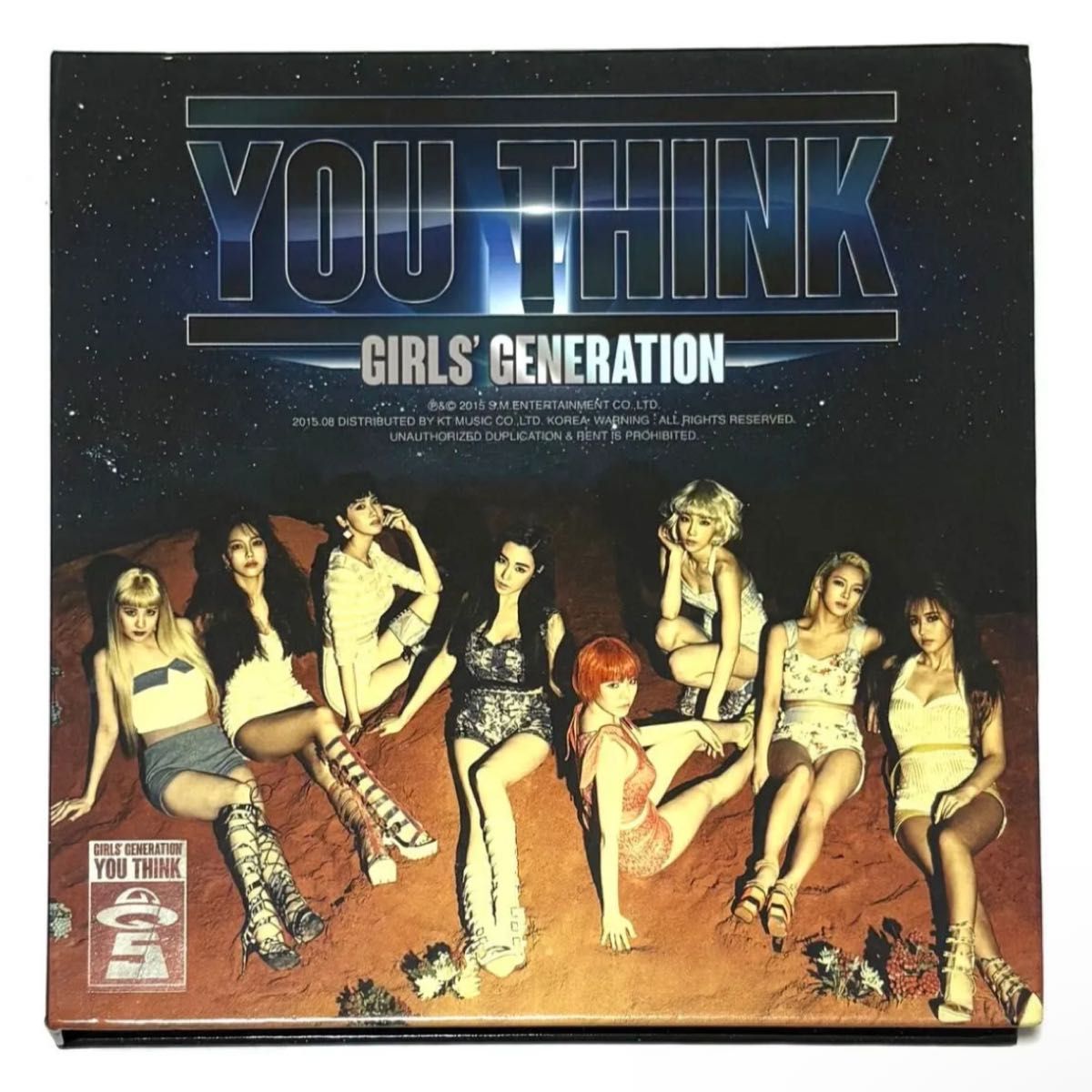 少女时代 第五张专辑《YOU THINK》 CD