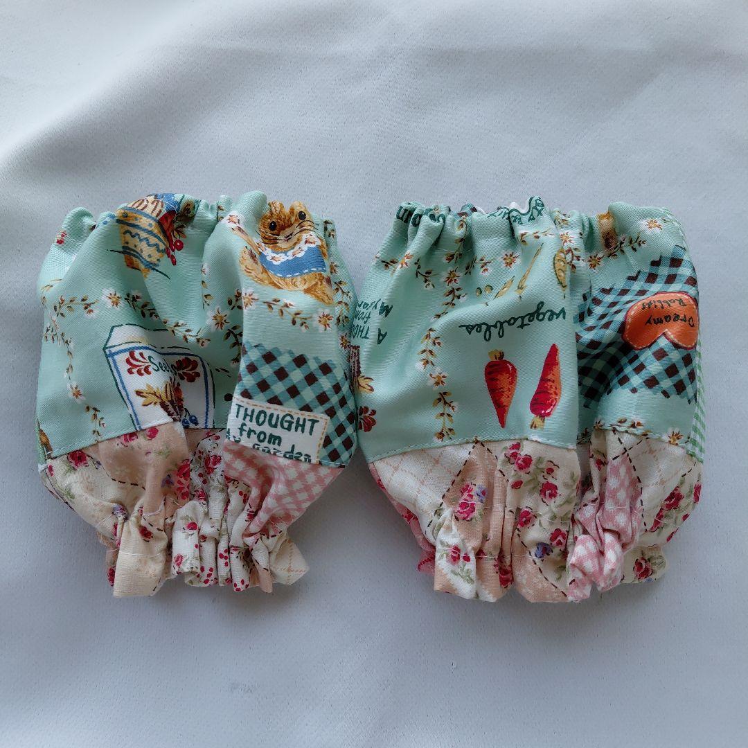 手工制作·拼布风·兔子·花朵·蔬菜·圆点·格纹臂套