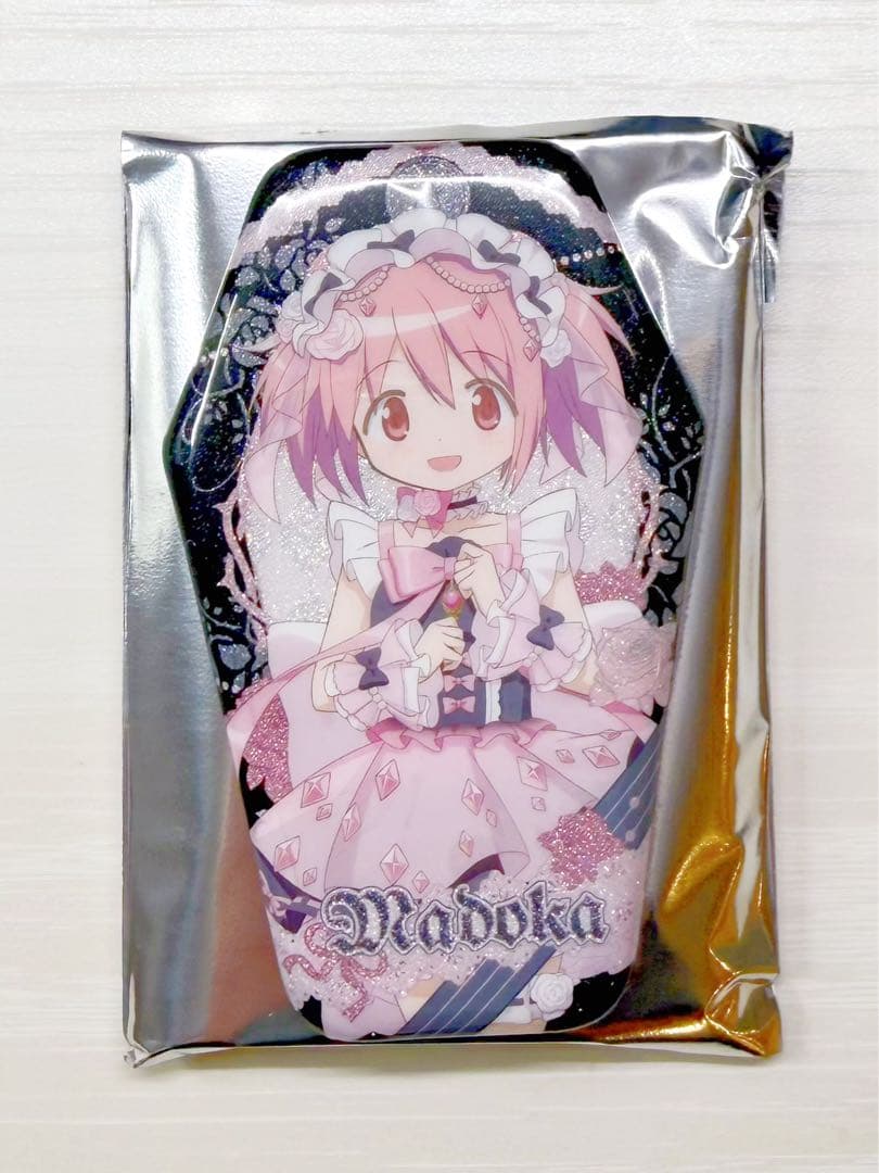 Puella Magi Madoka Magica 15th Anniversary Shanghai Limited Glitter异形 Badge Madoka Kaname
