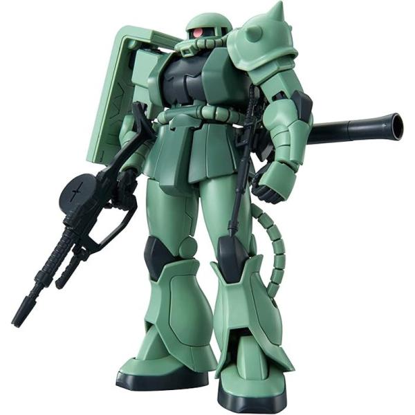 BANDAI SPIRITS バンダイ スピリッツ HG 機動戦士ガンダム ザクII 1/144 スケール 色分け済み プラモデル