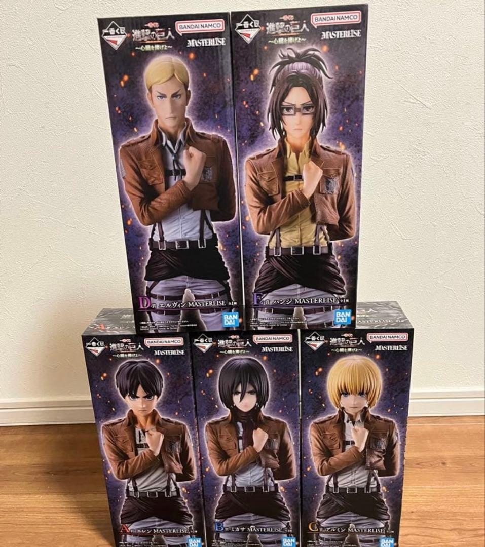 Figure Complete Attack on Titan: Dedicate Your Heart A B C D E
