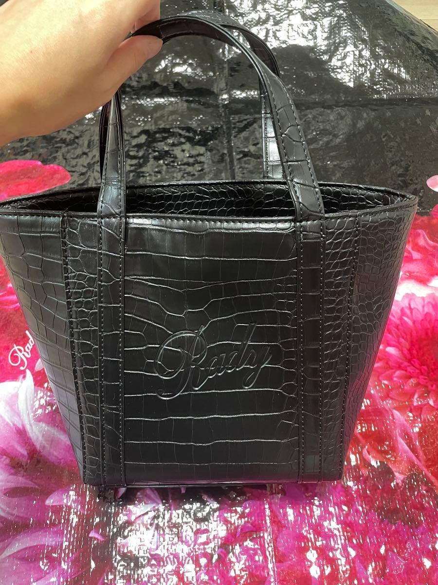 美品 ☆ Rady克罗科托包手提包黑色
