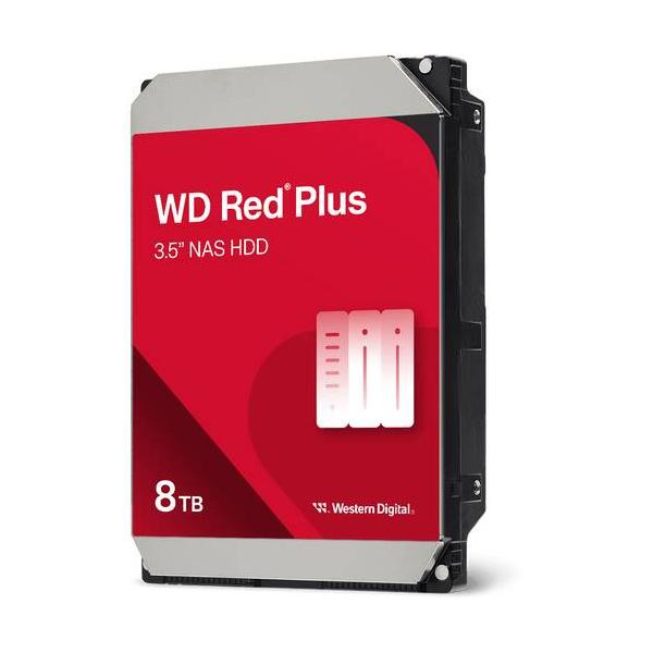 WD80EFPX [3.5英寸内置硬盘/8TB/5640rpm/256MB高速缓存/WD Red Plus系列/国内正规代理店产品]
