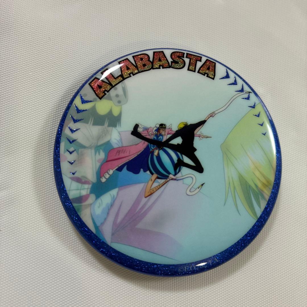 Valuable ONE PIECE Can Badge Hologram Sanji & Mr. Bon Clay
