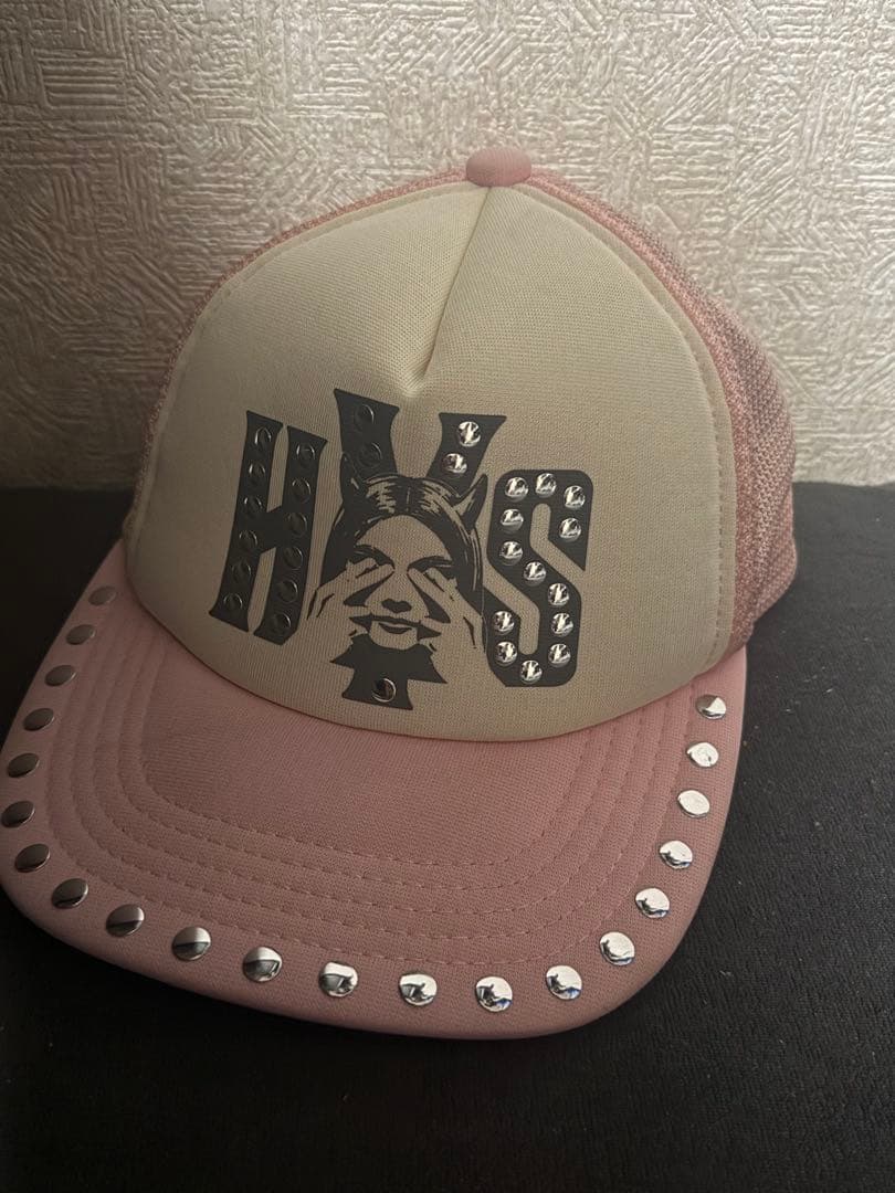 HYSTERIC GLAMOUR 粉色帽子