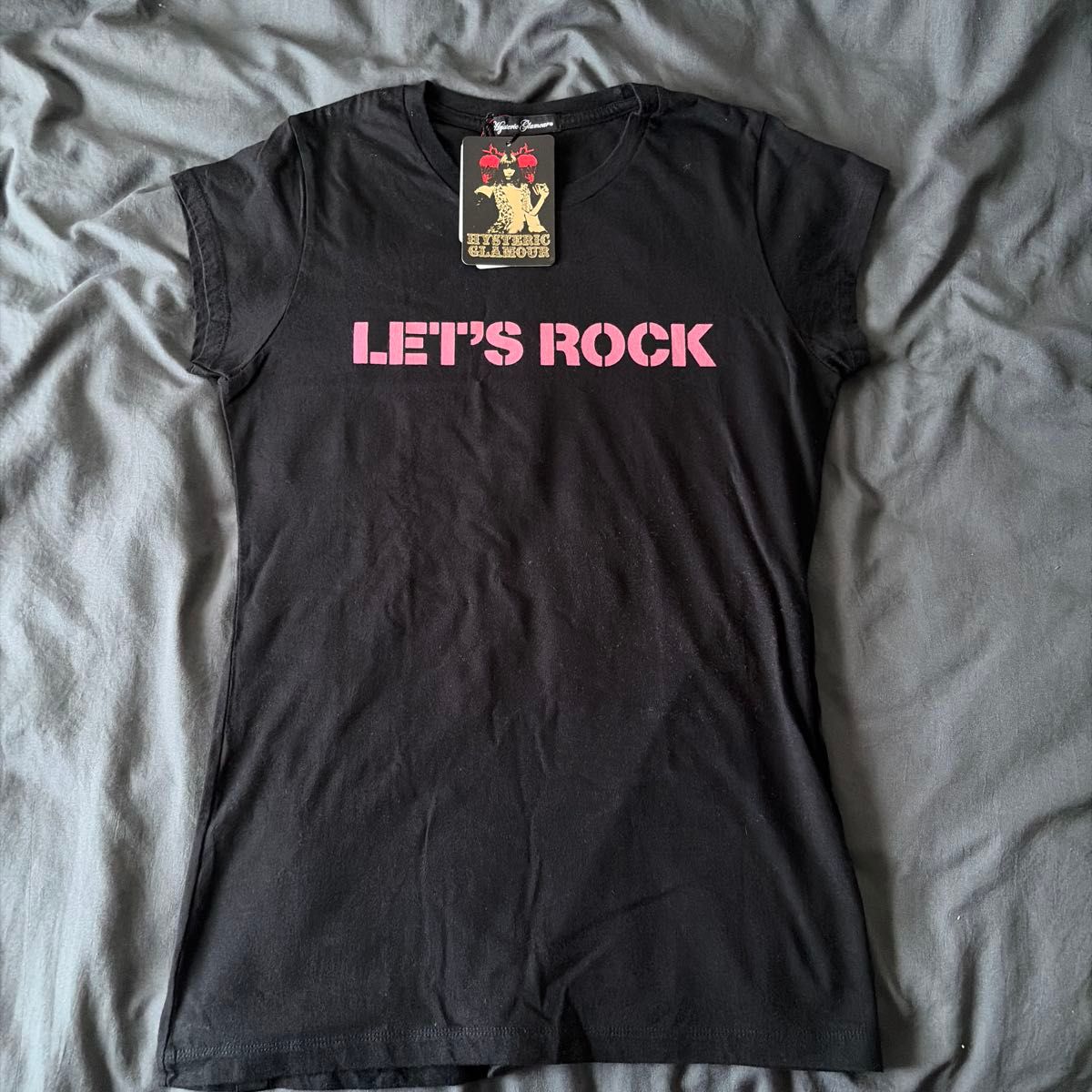 HYSTERIC GLAMOUR歇斯底里魅力let's ROCK t恤衫