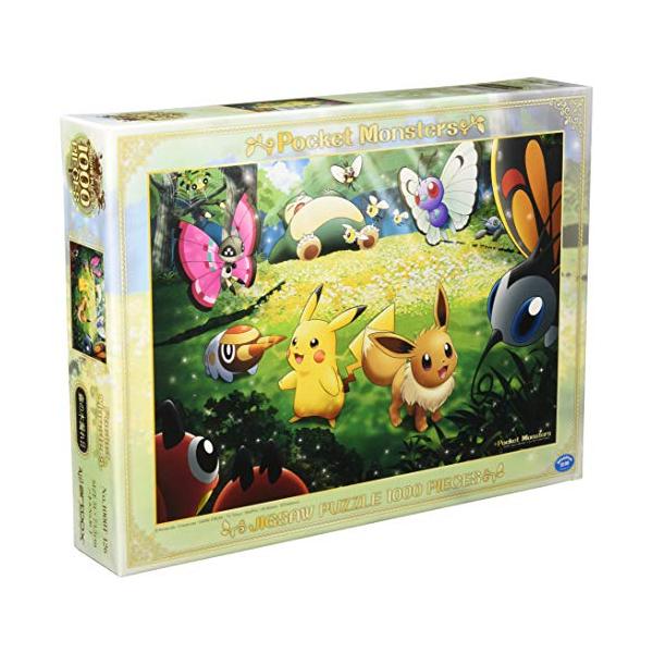 恩斯凯(ENSKY) 宝可梦 森林的斑驳阳光 51×73.5厘米 拼图 1000片 JIGSAW PUZZLE 10