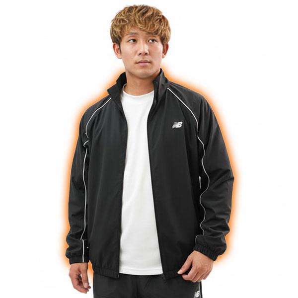 运动衫外套大人新平衡里起毛卡车外套全拉链上衣上衣上衣运动服男女兼用AMJ53171