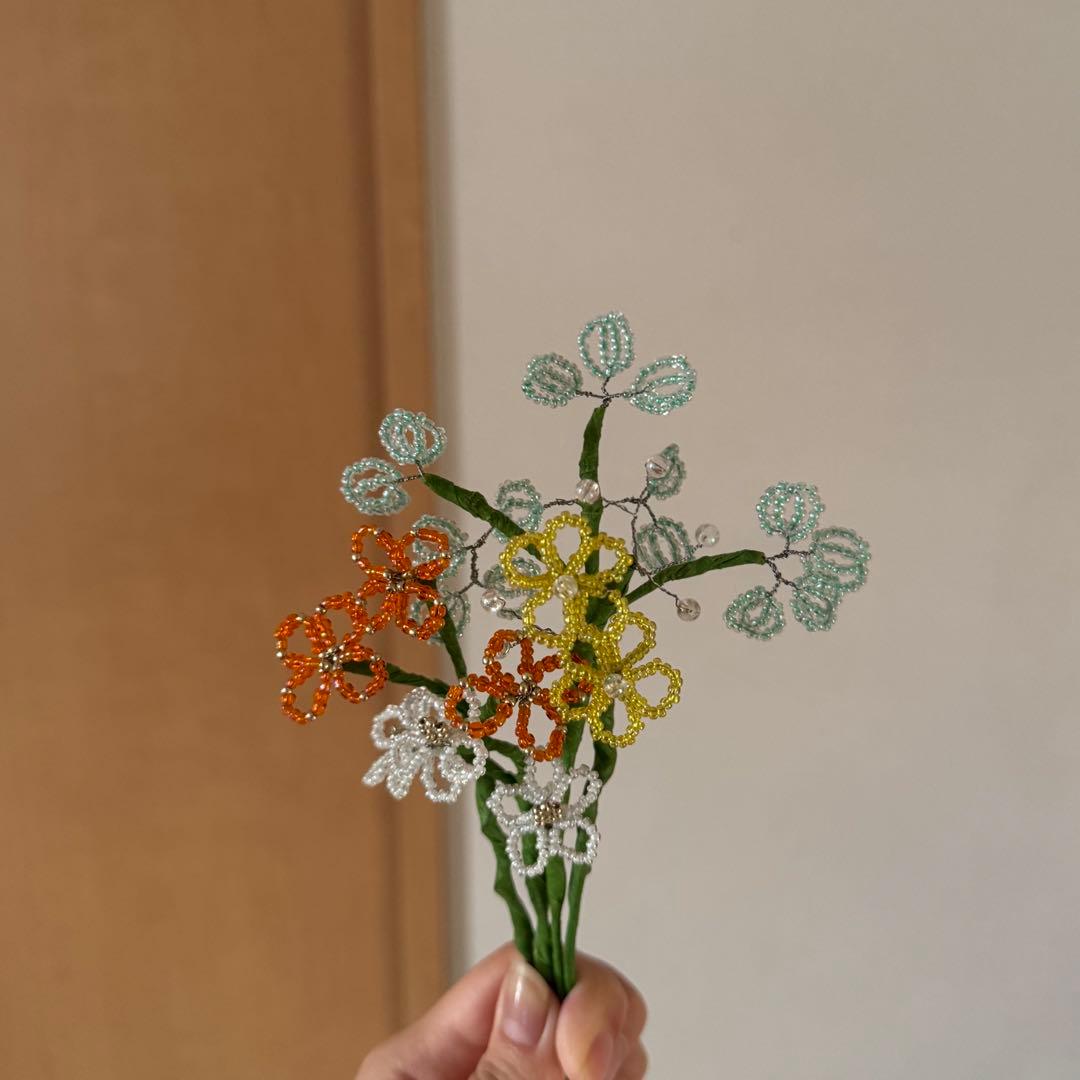 手工串珠花束