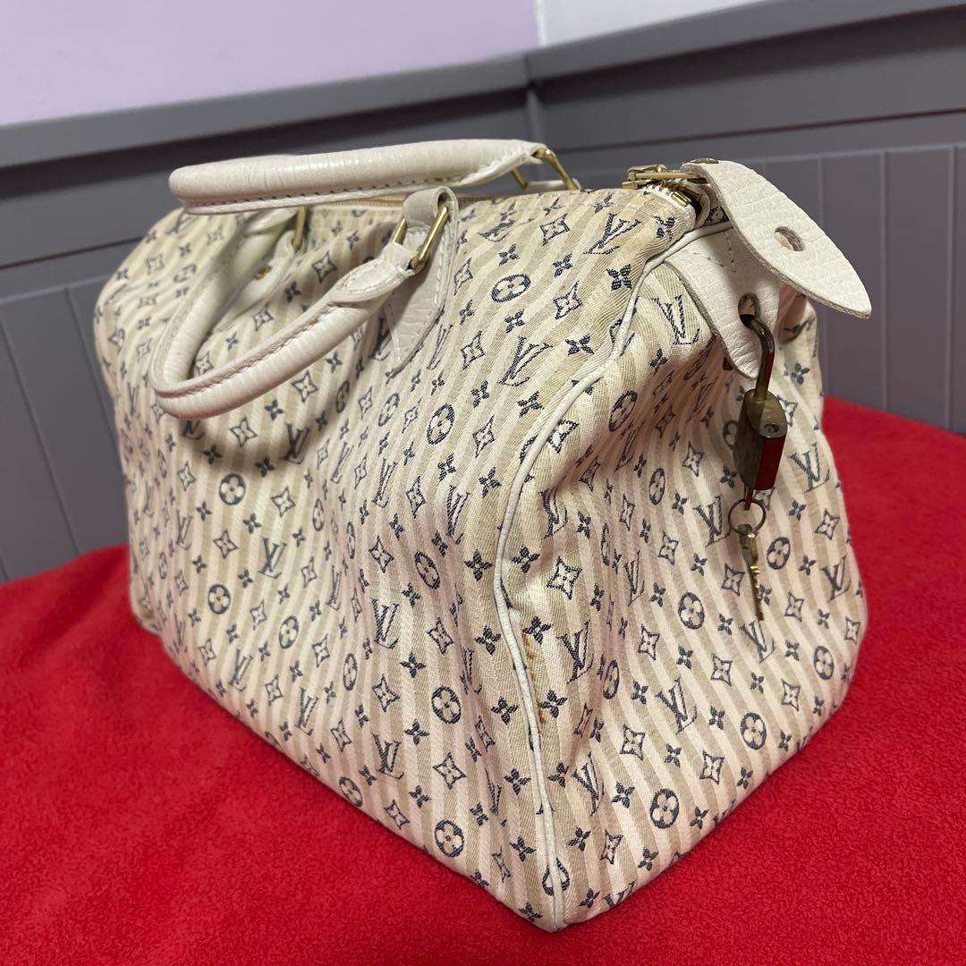 LOUIS VUITTON 路易威登 Speedy 老花手提包