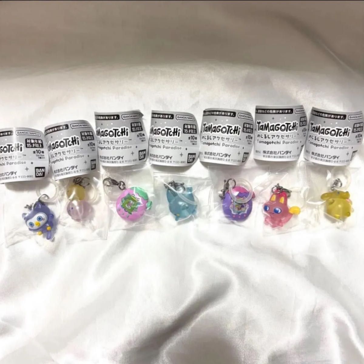 Tamagotchi Mejiru Accessories Tamagotchi Paradise 7 pieces set