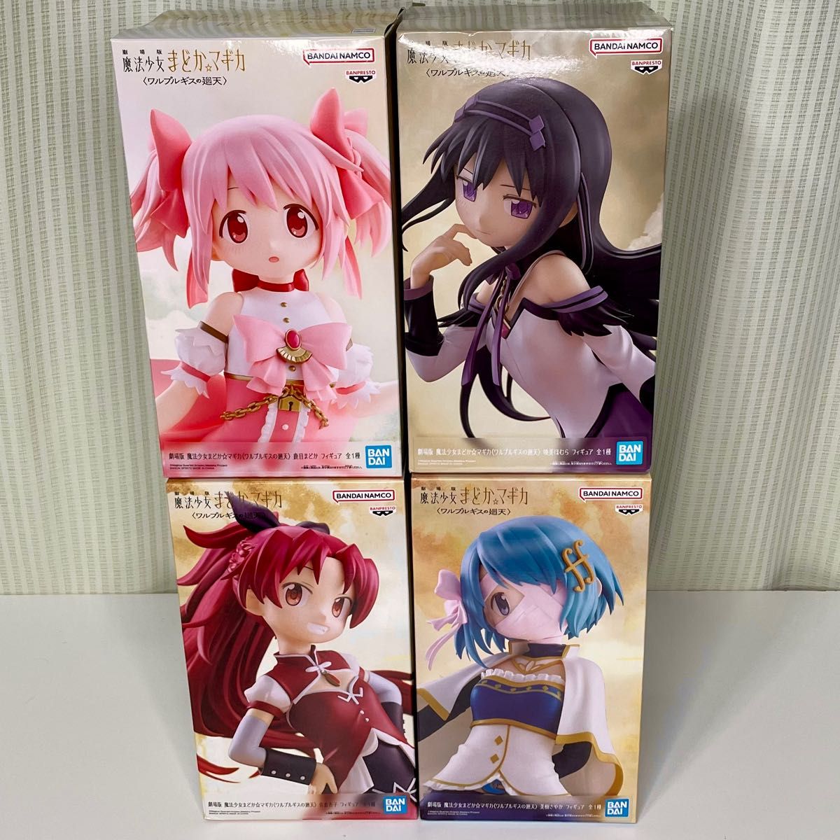 剧场版 魔法少女小圆☆魔女之夜的回天 手办 4种套装