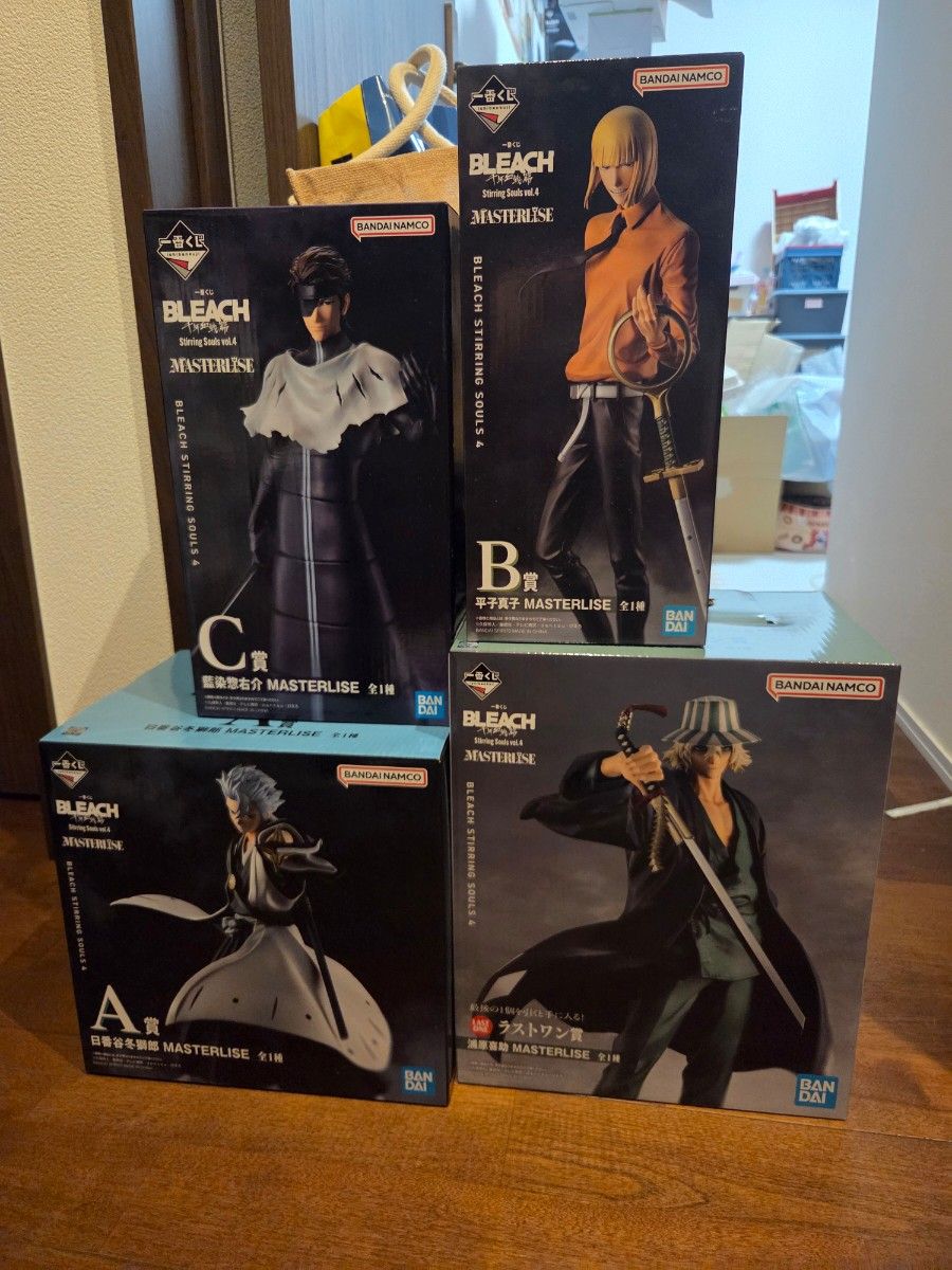 Ichiban Kuji BLEACH Vol.4 [Complete Set of Top Prizes] Bundle Sale